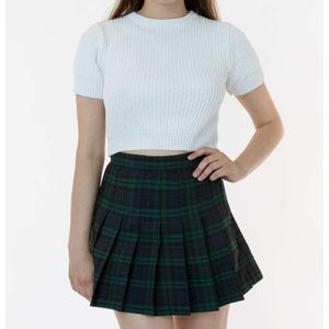 Los Angeles Apparel Nadine tennis skirt size M